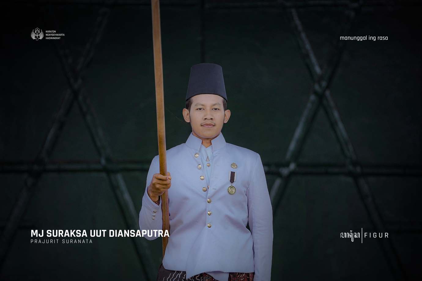 Image slider - MJ Suraksa Uut Diansaputra, Anggota Prajurit Suranata: Menjaga Jejak Sejarah Mataram Islam