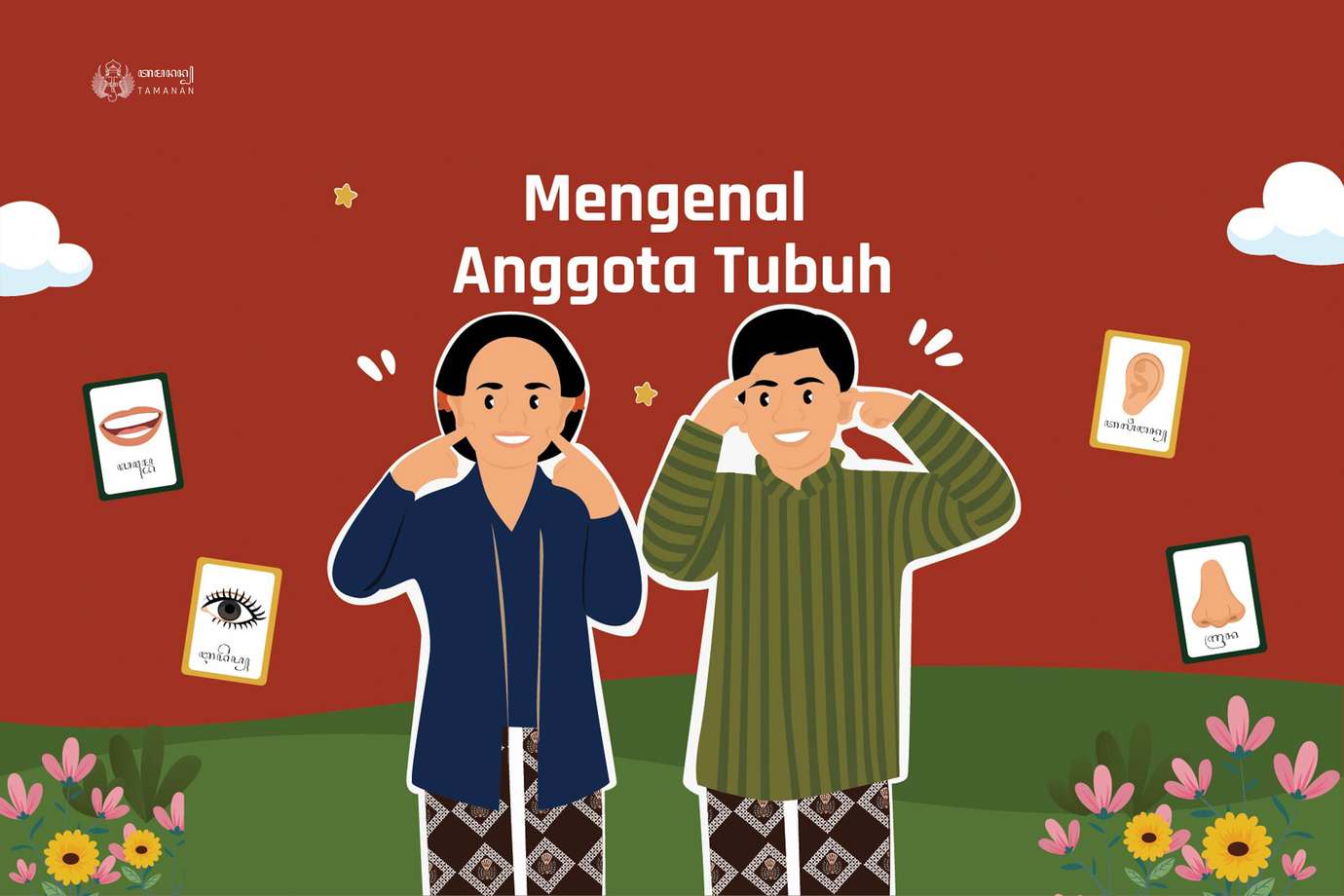 Image slider - Tamanan Seri Ke-59, Mengenal Anggota Tubuh