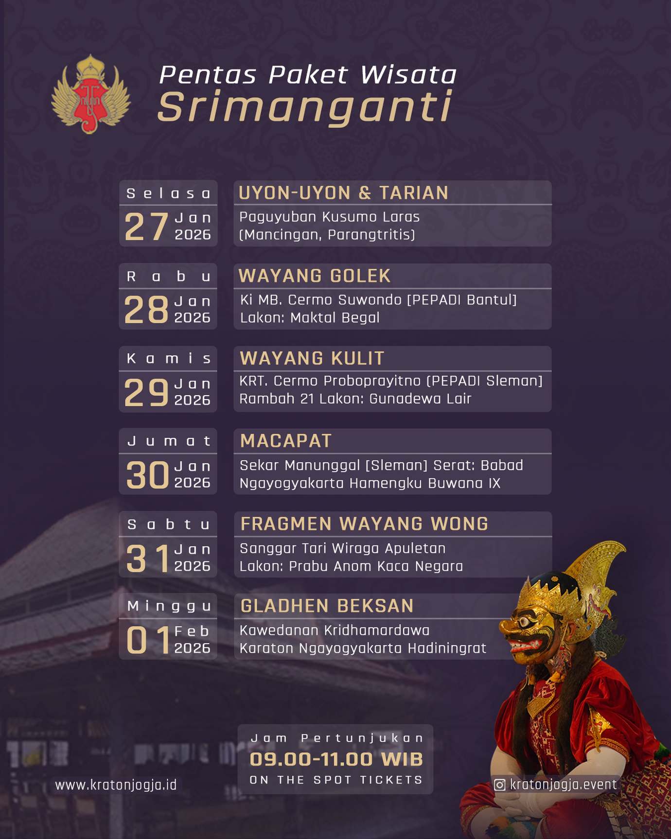 Wayang Golek oleh Ki MB Cermo Suwondo (PEPADI Bantul) lakon "Maktal Begal"