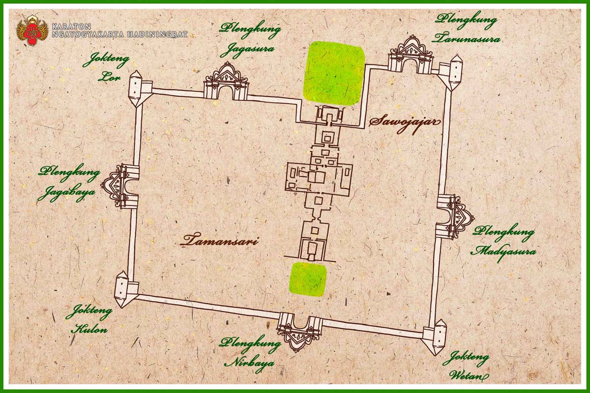 4.4 1 Ilustrasi Denah Benteng